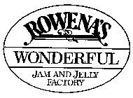 ROWENA'S WONDERFUL JAM AND JELLY FACTORY