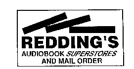 REDDING'S AUDIOBOOK SUPERSTORES AND MAILORDER
