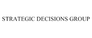 STRATEGIC DECISIONS GROUP