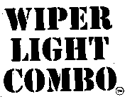 WIPER LIGHT COMBO