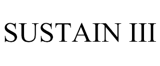 SUSTAIN III