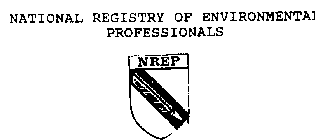 NATIONAL REGISTRY OF ENVIRONMENTAL PROFESSIONALS NREP
