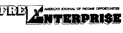 FREE ENTERPRISE AMERICA'S JOURNAL OF INCOME OPPORTUNITIES