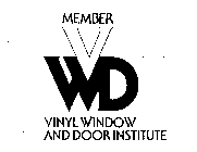 MEMBER VWD VINYL WINDOW AND DOOR INSTITUTE THE SOCIETY OF THE PLASTICS INDUSTRY, INC.