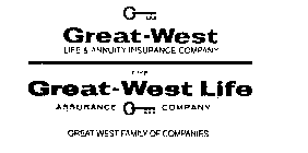 THE GREAT-WEST LIFE ASSURANCE COMPANY GREAT-WEST LIFE & ANNUITY INSURANCE COMPANY GREAT-WEST FAMILY OF COMPANIES