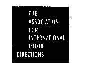 THE ASSOCIATION FOR INTERNATIONAL COLOR DIRECTIONS