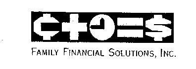 FAMILY FINANCIAL SOLUTIONS, INC.
