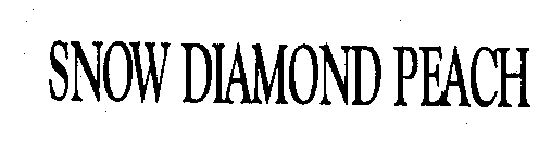 SNOW DIAMOND PEACH