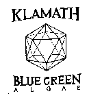 KLAMATH BLUE GREEN A L G A E