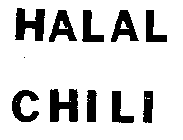 HALAL CHILI