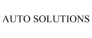 AUTO SOLUTIONS