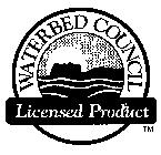 WATERBED COUNCIL LICENSED PRODUCT