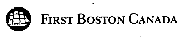 FIRST BOSTON CANADA