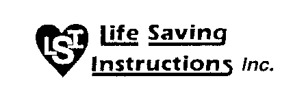 LSI LIFE SAVING INSTRUCTIONS INC.