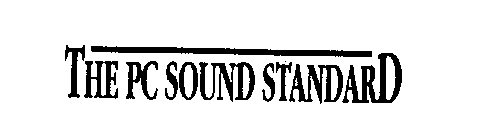 THE PC SOUND STANDARD