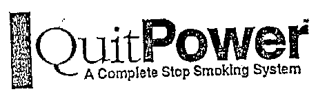 QUITPOWER A COMPLETE STOP SMOKING SYSTEM