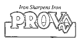 IRON SHARPENS IRON PROV 27