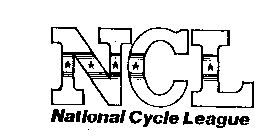 NCL NATIONAL CYCLE LEAGUE