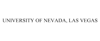 UNIVERSITY OF NEVADA, LAS VEGAS