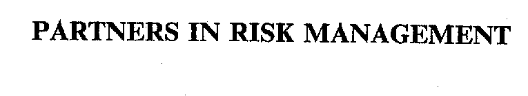 PARTNERS IN RISK MANAGEMENT
