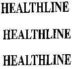 HEALTHLINE HEALTHLINE HEALTHLINE