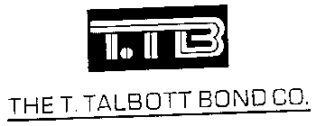 T.TB THE T. TALBOTT BOND CO.