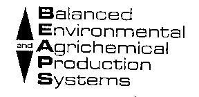 BALANCED ENVIRONMENTAL AND AGRICHEMICALPRODUCTION SYSTEMS