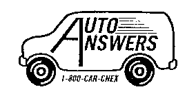 AUTO ANSWERS 1-800-CAR-CHEX