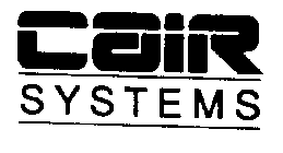 CAIR SYSTEMS