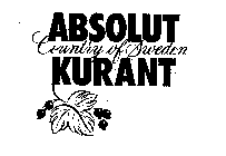 ABSOLUT COUNTRY OF SWEDEN KURANT