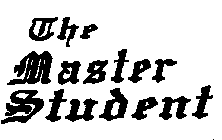 THE MASTER STUDENT