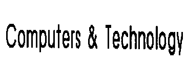 COMPUTERS & TECHNOLOGY