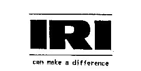 IRI CAN MAKE A DIFFERENCE