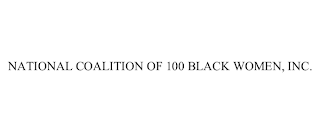 NATIONAL COALITION OF 100 BLACK WOMEN, INC.