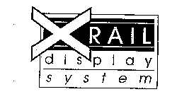 X RAIL DISPLAY SYSTEM