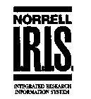 NORRELL I.R.I.S. INTEGRATED RESEARCH INFORMATION SYSTEM