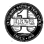 J.D. POWER AND ASSOCIATES CUSTOMER SATISFACTION INDEX TRUCK 1991