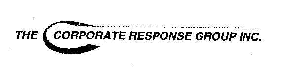 THE CORPORATE RESPONSE GROUP INC.