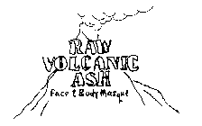 RAW VOLCANIC ASH FACE & BODY MASQUE ORANGE