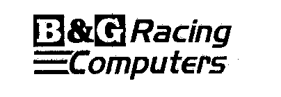 B & G RACING COMPUTERS