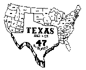 TEXAS AND HER 47 SUBURBS