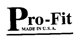 PRO-FIT MADE IN U.S.A.