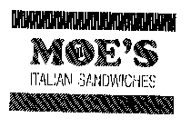 MOE'S ITALIAN SANDWICHES