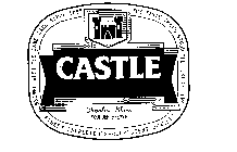 CASTLE BREWED WITH THE SAME CARE SINCE 1895 THE TASTE THAT'S STOOD THE TEST OF TIME FINEST INGREDIENTS CONSISTENT QUALITY CHARLES GLASS FOUNDER BREWER