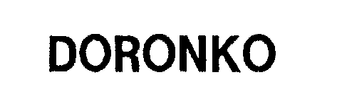 DORONKO