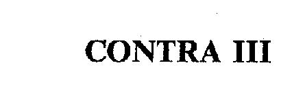 CONTRA III