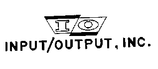 INPUT/OUTPUT, INC. IO