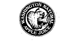 WASHINGTON NATURAL APPLE JUICE