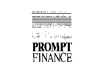 PROMPT FINANCE INCORPORATED