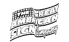 THE GREAT AMERICAN SIGN COMPANY